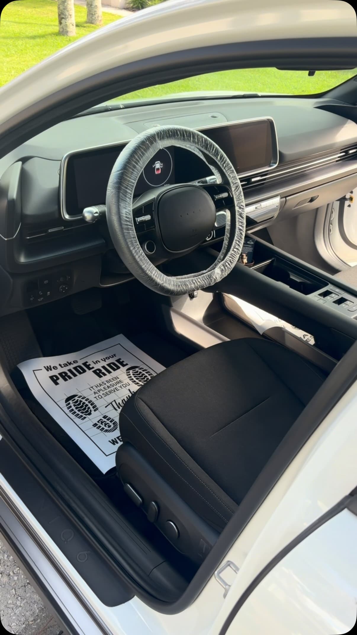 Hyundai Ioniq 6 modern interior after service