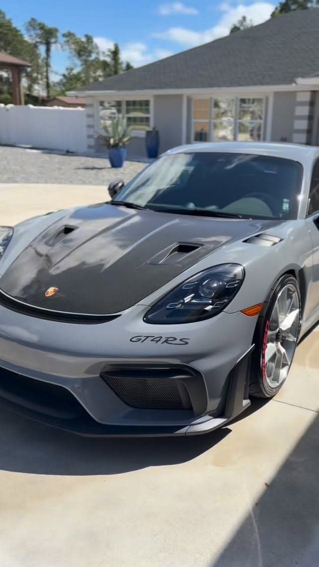Porsche GT4 RS after premium detail